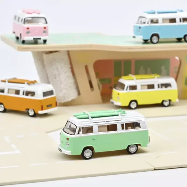 Norev - VW Combi T2b Camper Van 1973 Pastelgroen Jet-car