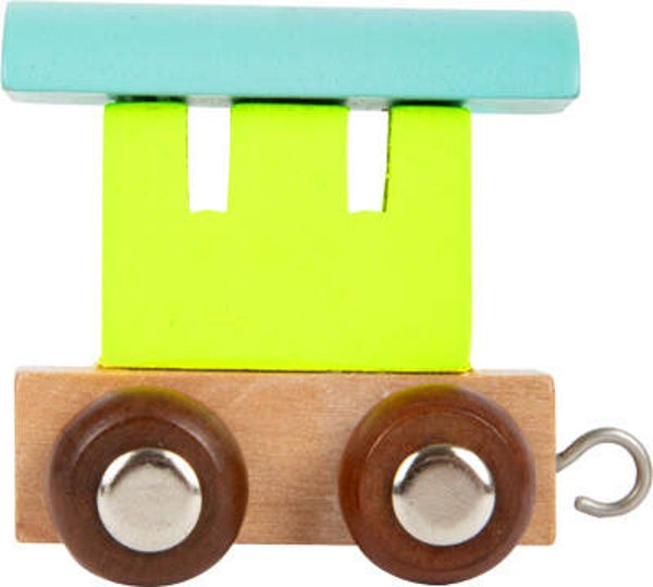 Letter Trein - Wagon Pastel