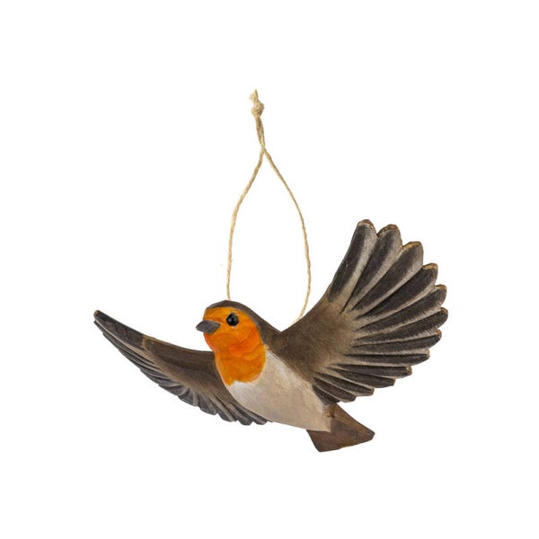 Boomdecoratie - Vliegend Roodborstje - Wildlife Garden