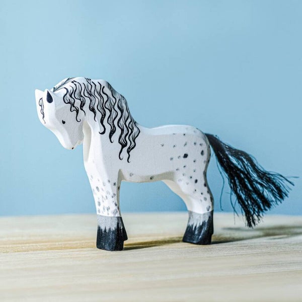 Bumbu Toys - Wit Paard Schimmel