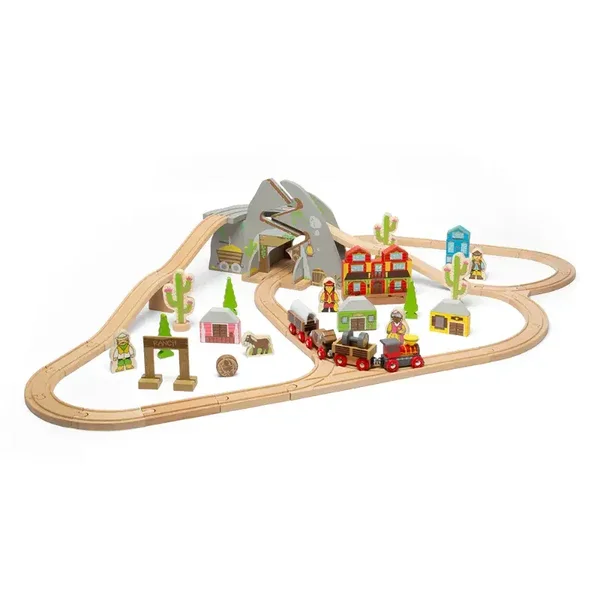 BigJigs - Wild West Trein Set