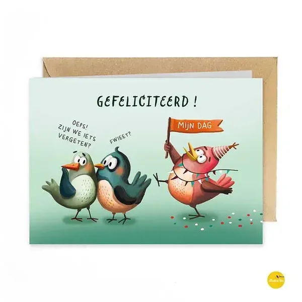 Illustra'lies - Gefeliciteerd Vogels