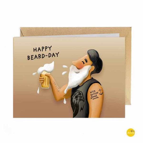 Illustra'lies - Happy Beard Day