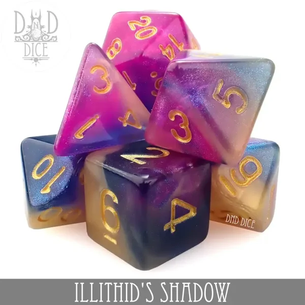 D&D Dice - Illithid's Shadow
