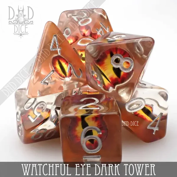D&D Dice - Watchful Eye - Dark Tower