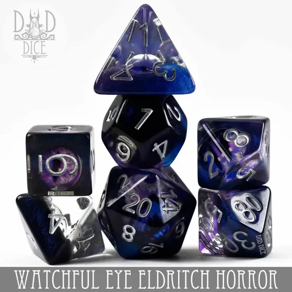 DnD Dice - Watchful Eye - Eldritch Horror