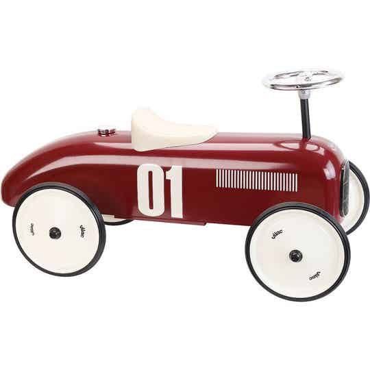 Vilac - Vintage Loopauto Bordeaux Rood