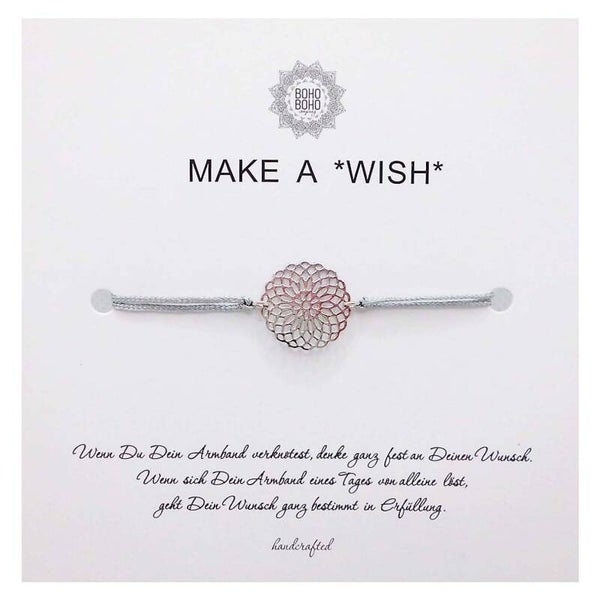 Make A *Wish* - WUNSCHARMBAND / GLÜCKSARMBAND