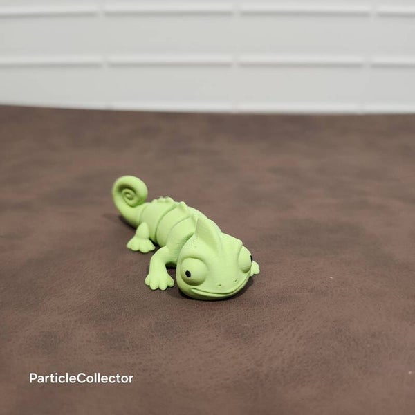 💚 Wibbely Wobbely Kameleon - Groene Versie