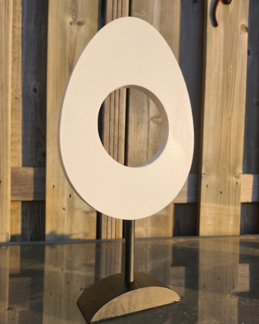 DIY Paas-Ei op standaard (Voorjaars stuk)