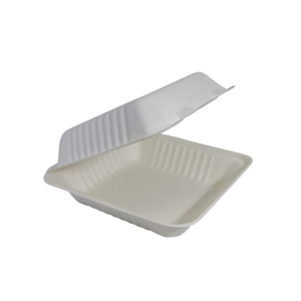 Contenedor 20x20 cm compostable
