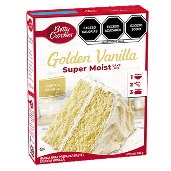 Golden Vanilla Super Moist Cake Mix Betty Crocker