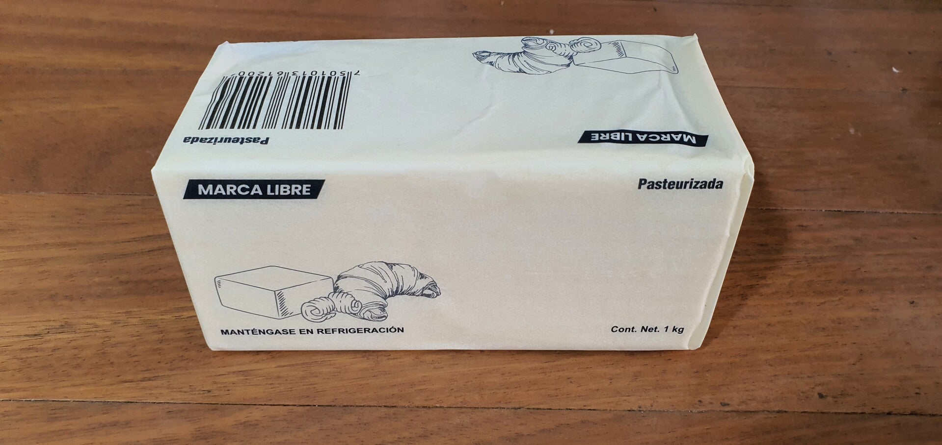 Mantequilla Marca Libre 1 kg