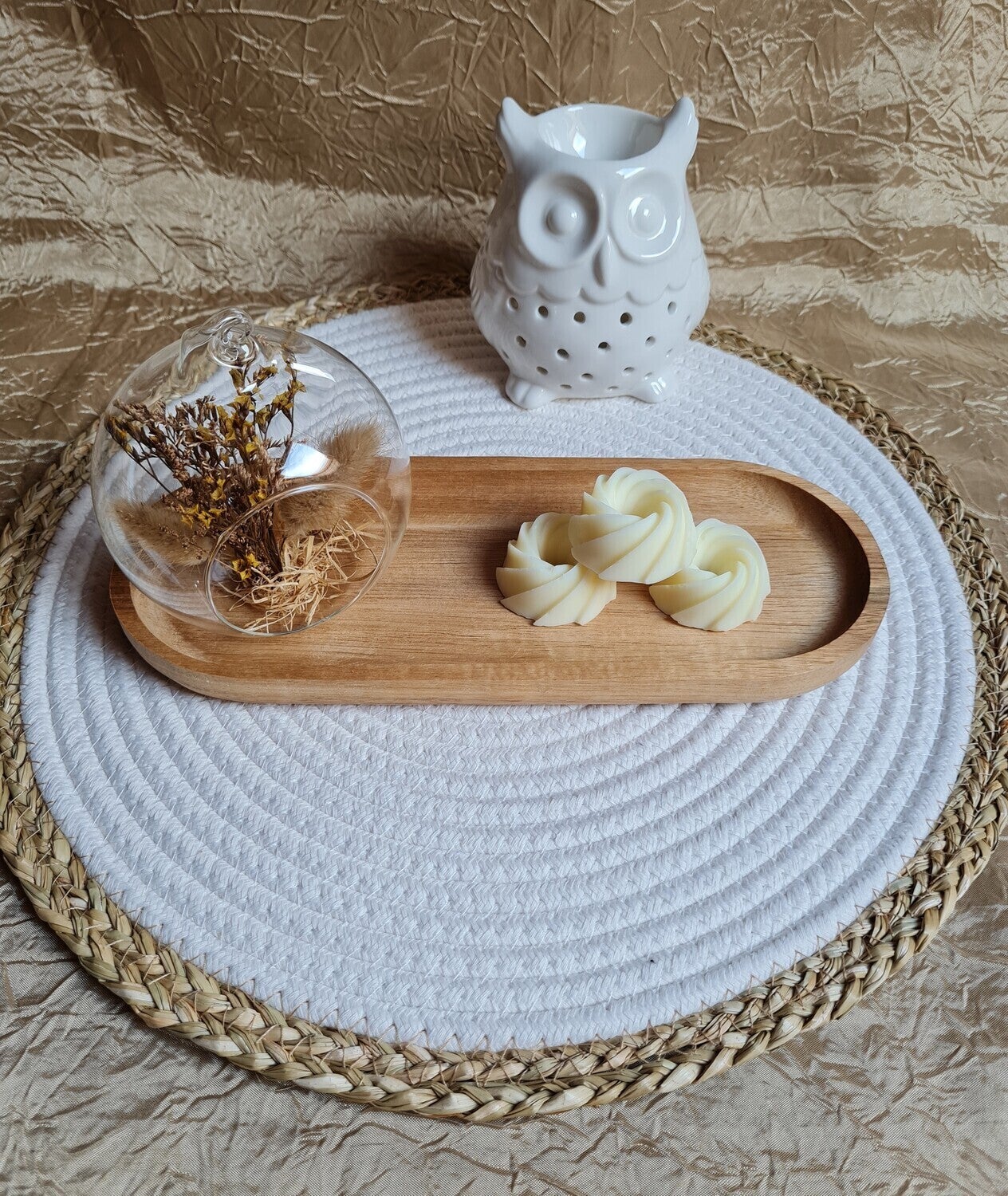 Fondant parfumé - Tourbillon Citronnelle ( halte aux intrus!)