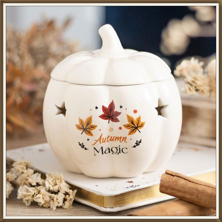 Brule-parfum Citrouille magique blanche