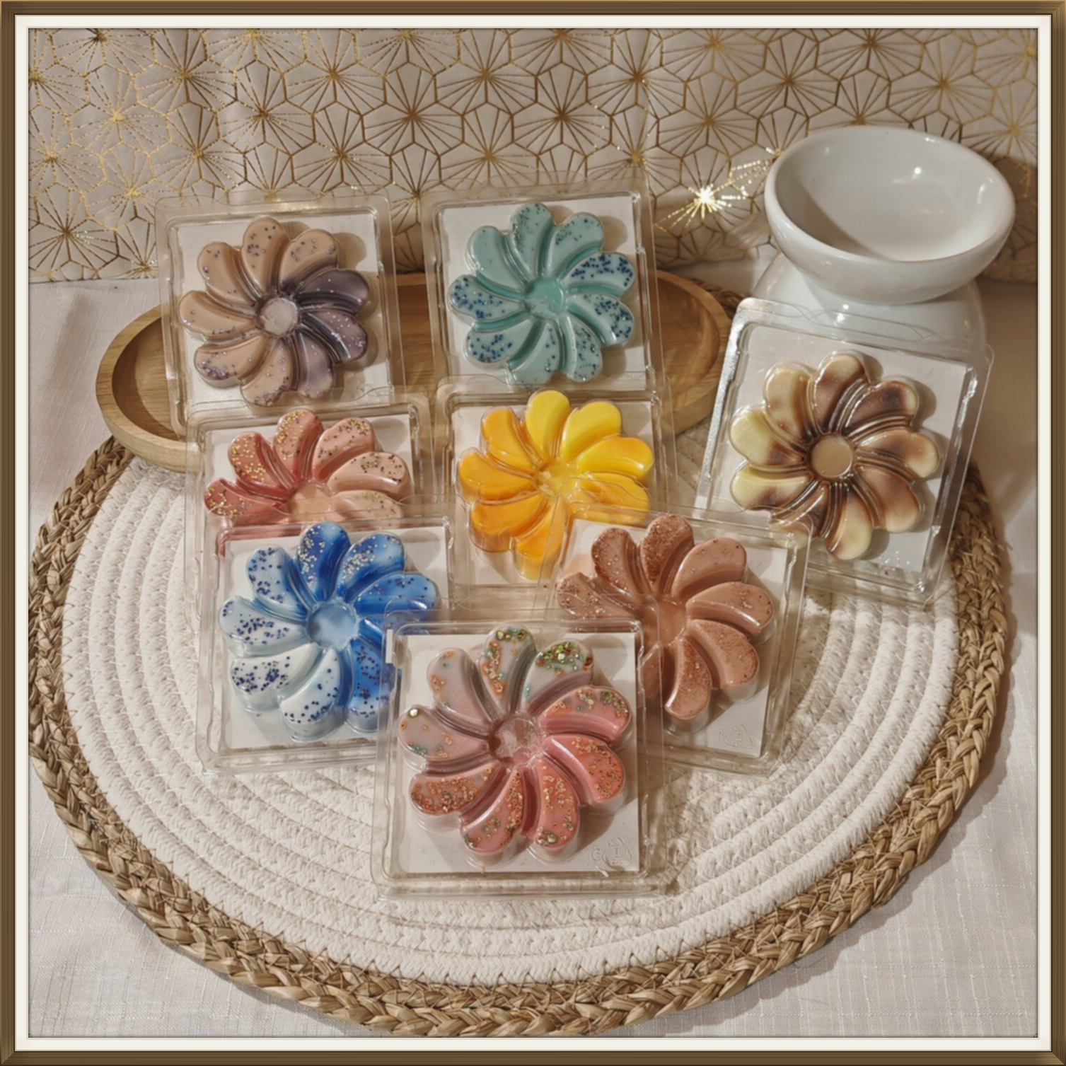 Les rosaces parfumées