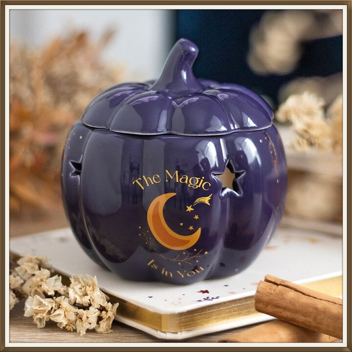 Brule-parfum Citrouille magique bleu nuit