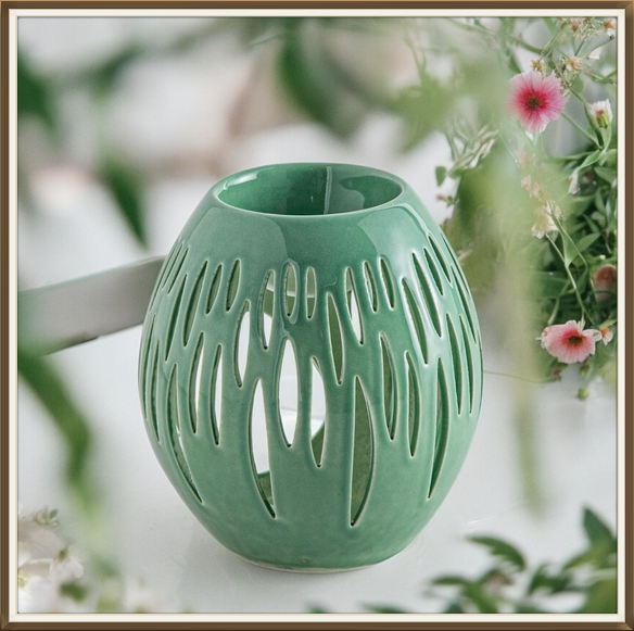 Brule-parfum Ovali vert