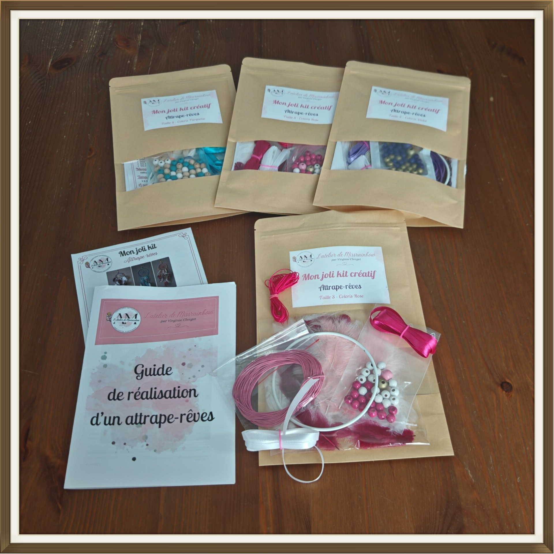 Kit créatif Attrape-rêves - Taille S
