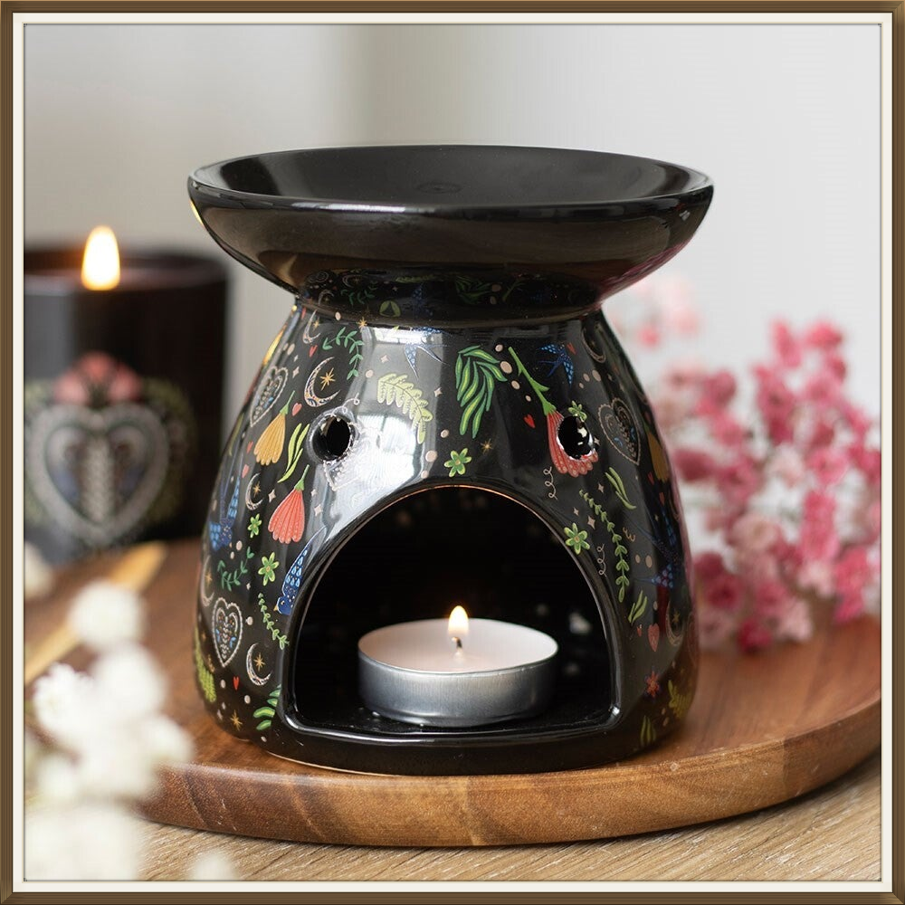 Brule-parfum Midnight Bloom noir