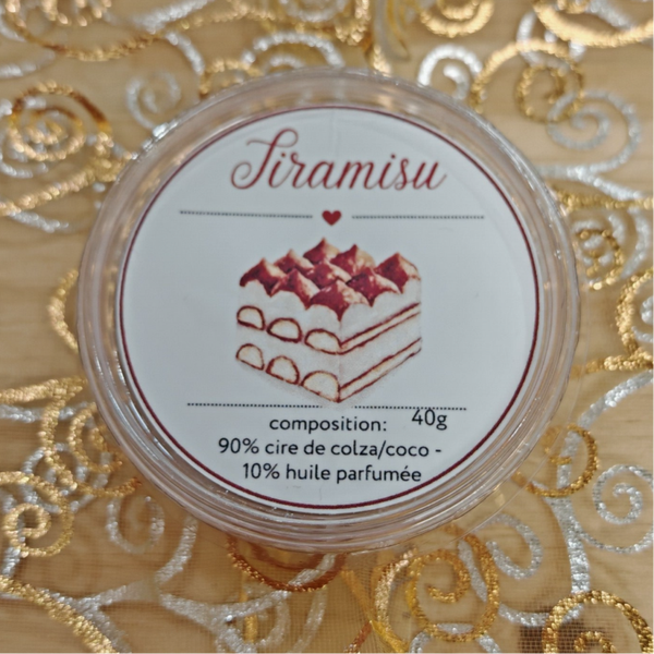 Pot fondant - Tiramisu