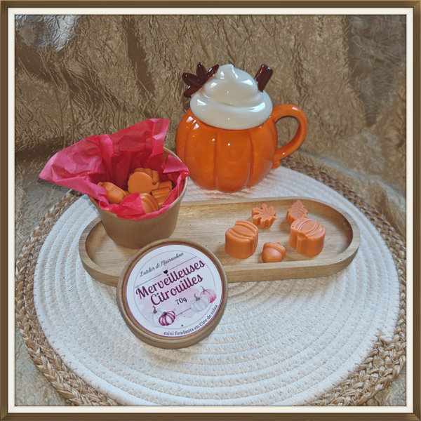 Box fondants parfumés - citrouille merveilleuse