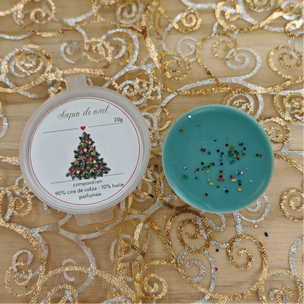 Pot fondant - Sapin de Noel