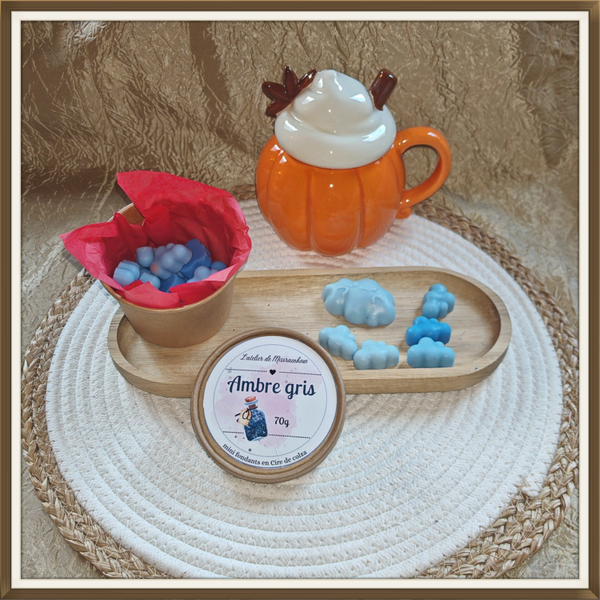 Box fondants parfumés - Ambre gris