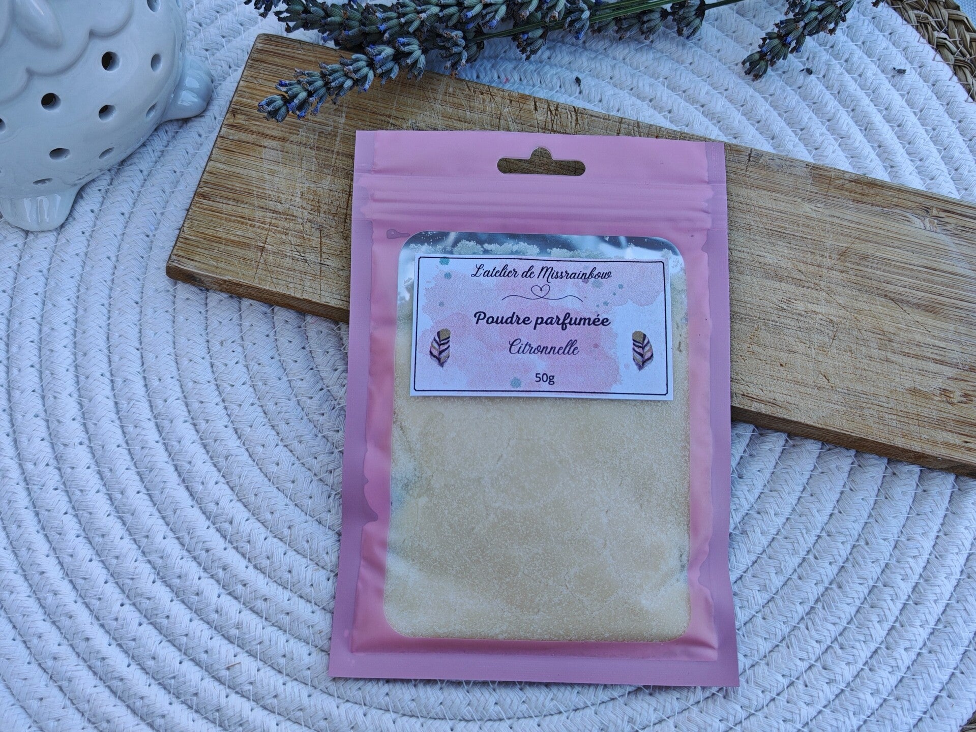 Poudre parfumée Citronnelle