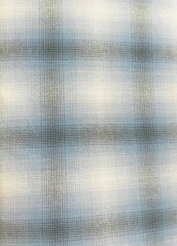 TELA TRAMADA JAPONESA BEIGE  AZUL