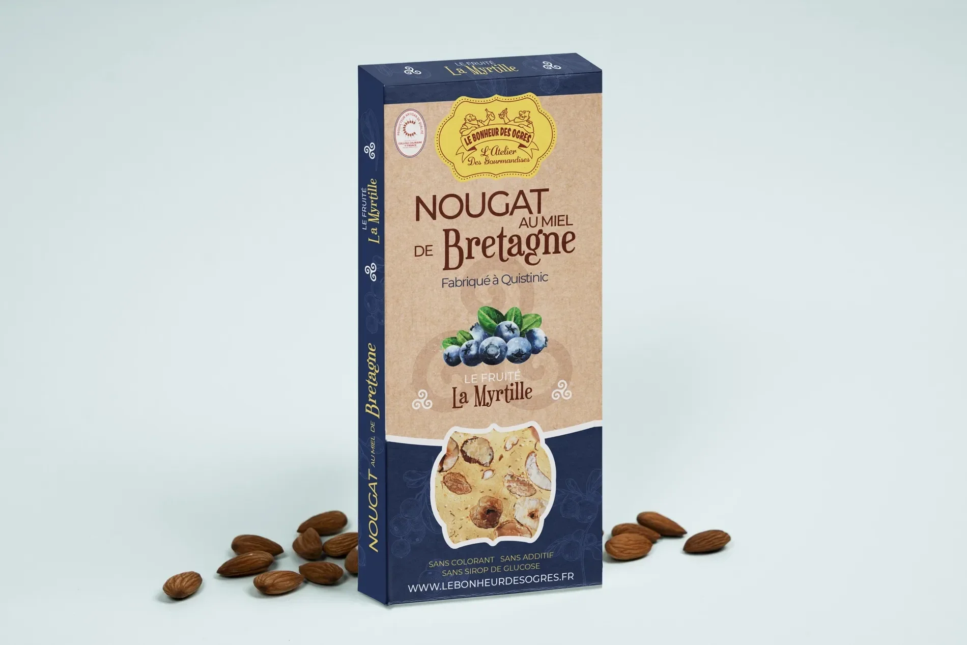 Nougat à la Myrtille
