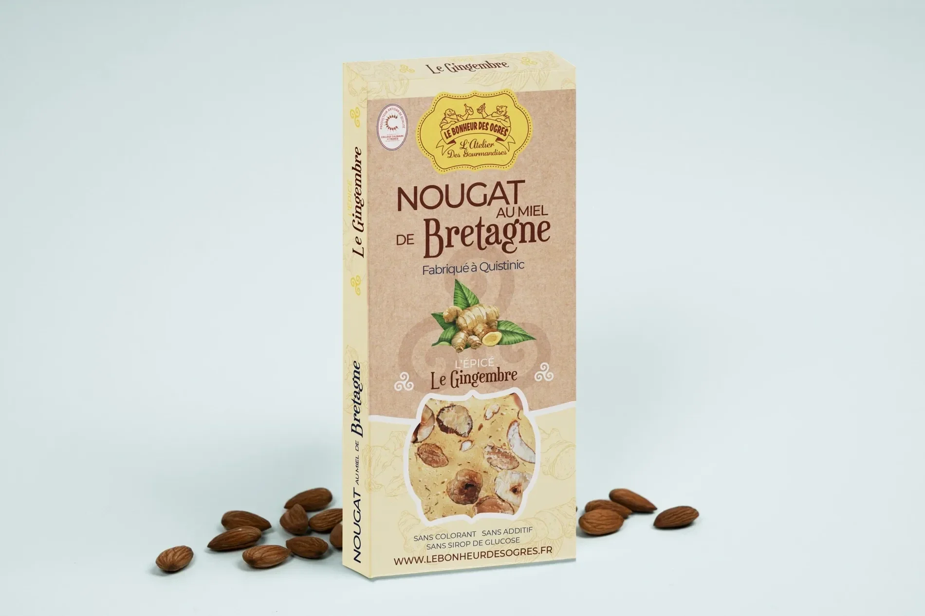 Nougat au Gingembre confit