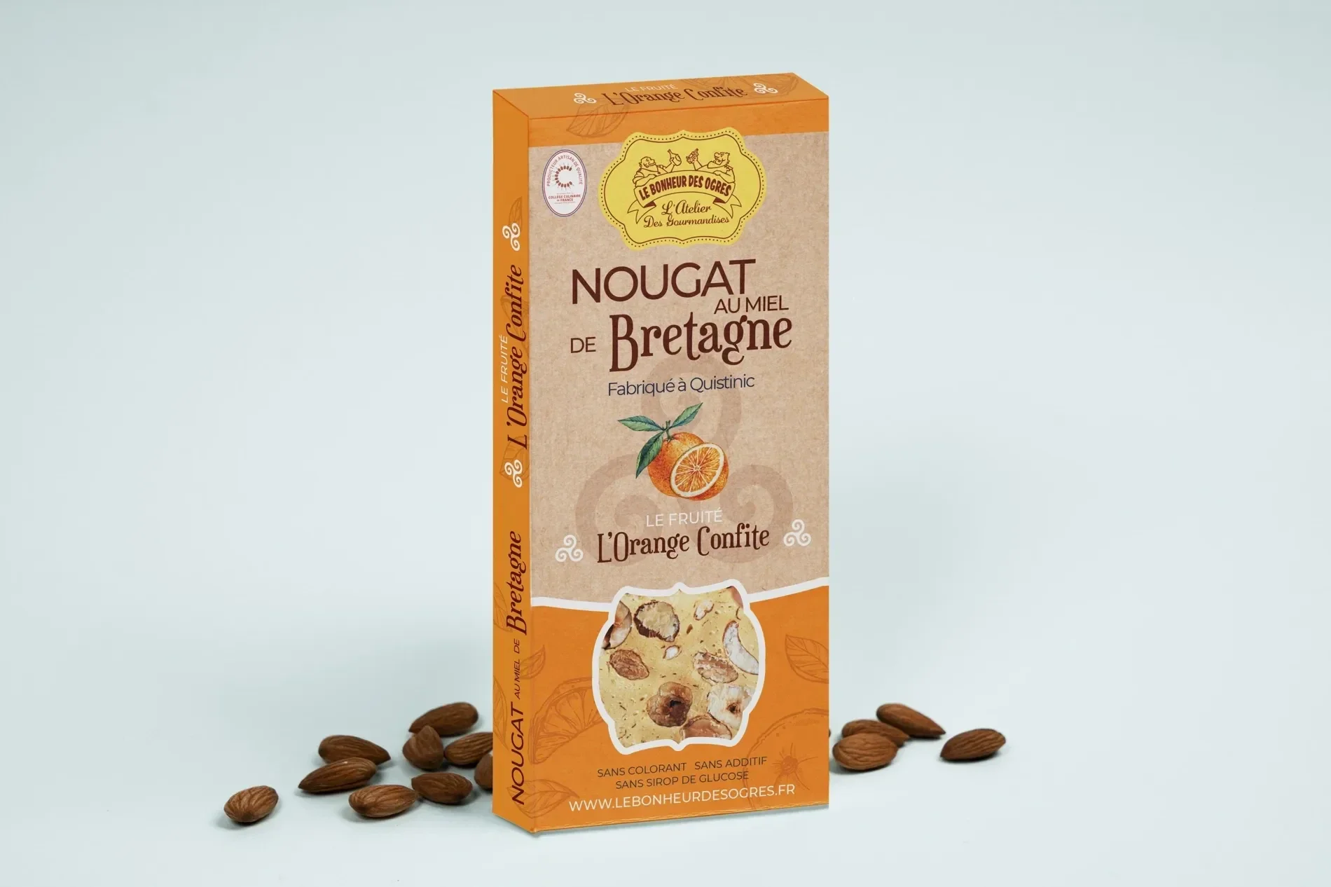 Nougat à l'Orange Confite