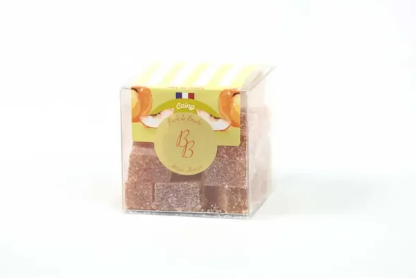 Pâtes de fruits artisanales (100 % Fruits) Coing (Boîte de 180g)