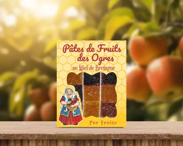 Pâtes de fruits au miel, Pâtes de fruits des Ogres 6 PARFUMS