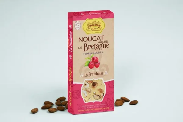 Nougat Bretagne a la Framboise