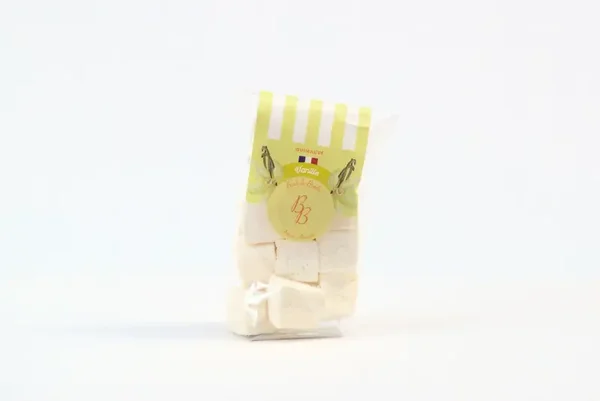 Guimauves artisanales Vanille (Sachet de 50g)  Guimauves artisanales Vanille (Sachet de 50g)