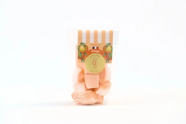 Guimauves artisanales Orange (Sachet de 50g)