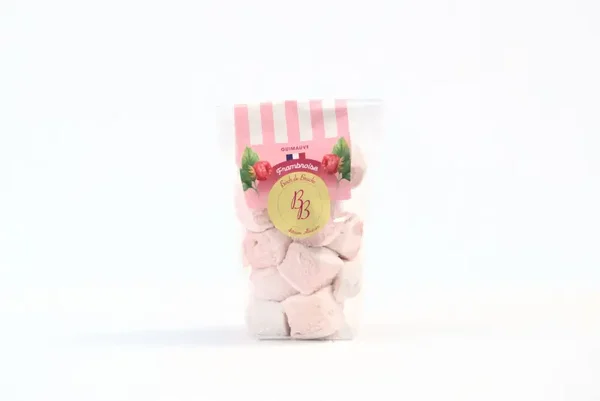 Guimauves artisanales Framboise (Sachet de 50g)