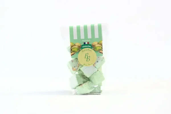 Guimauves artisanales Pistache (Sachet de 50g)