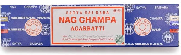 12x Encens exotiques Nag Champa 15g