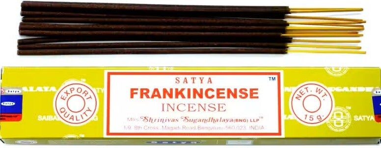 12x Encens SATYA 15g - Frankincense oliban