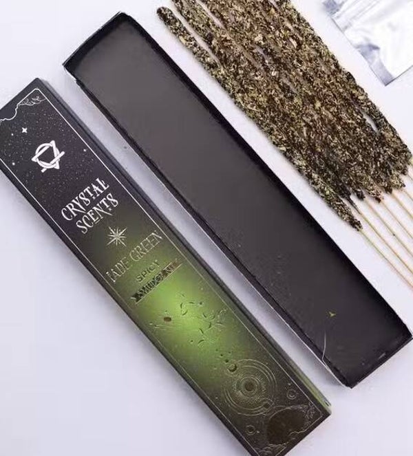 Encens & Cristaux Jade - Coffret Épicé