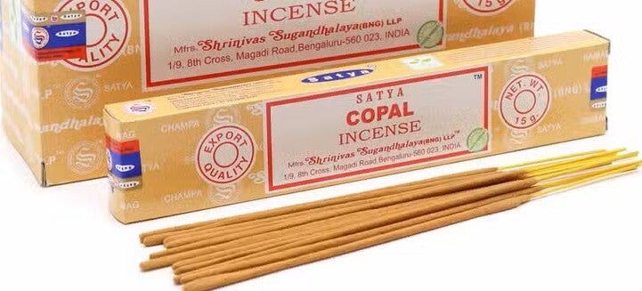 12x Bâtonnets d'encens Satya 15g - Copal