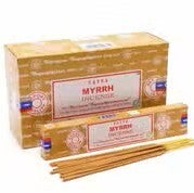 12x Bâtons d'Encens Satya 15g - Myrrhe