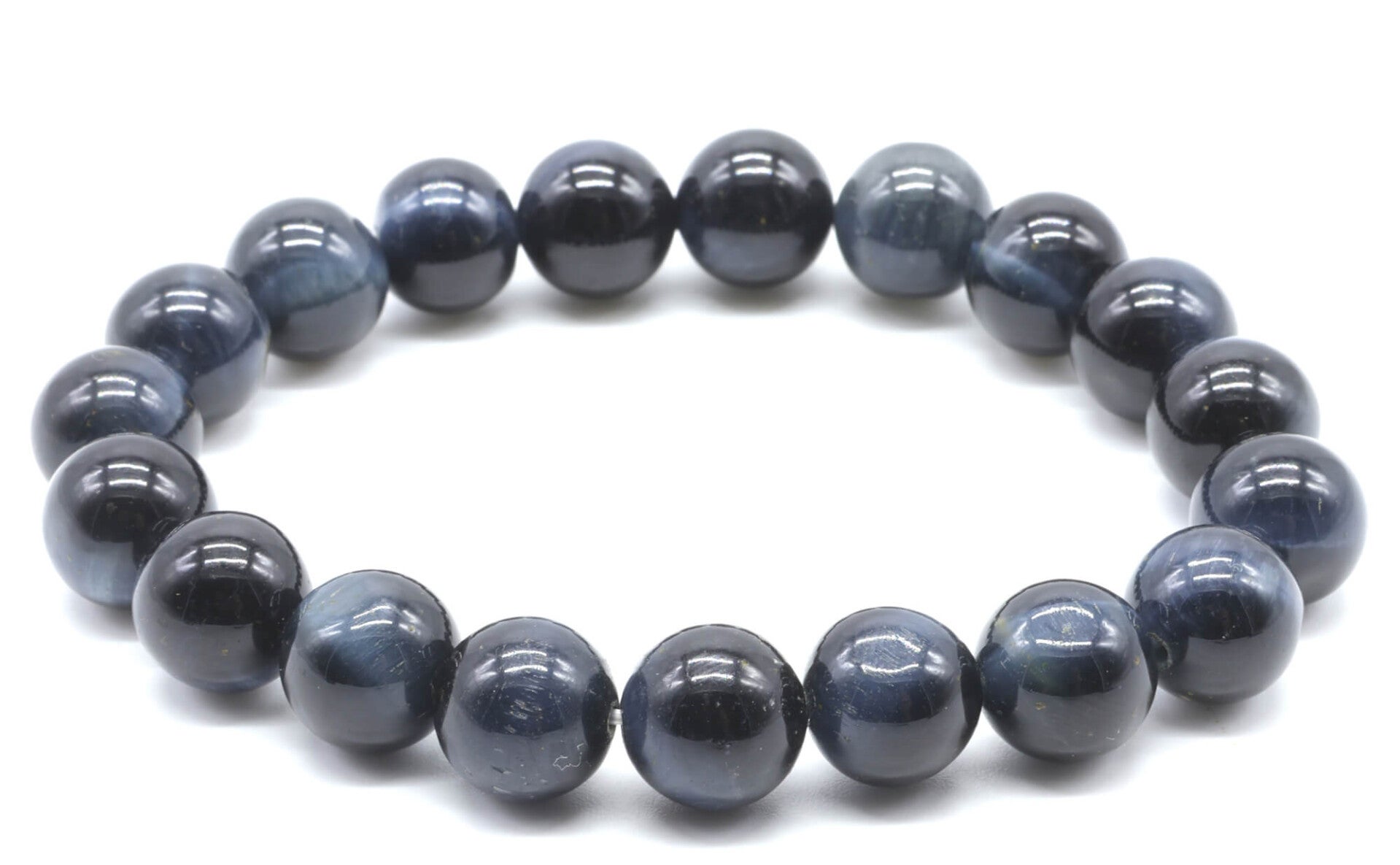Bracelet Oeil de Faucon 'AA' perles 10mm fait par nous