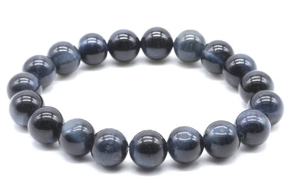 Bracelet Oeil de Faucon 'AA' perles 10mm fait par nous