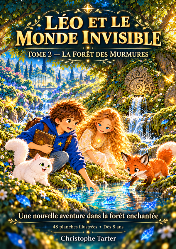 🌿 LÉO ET LE MONDE INVISIBLE — TOME 2 La Forêt des Murmures