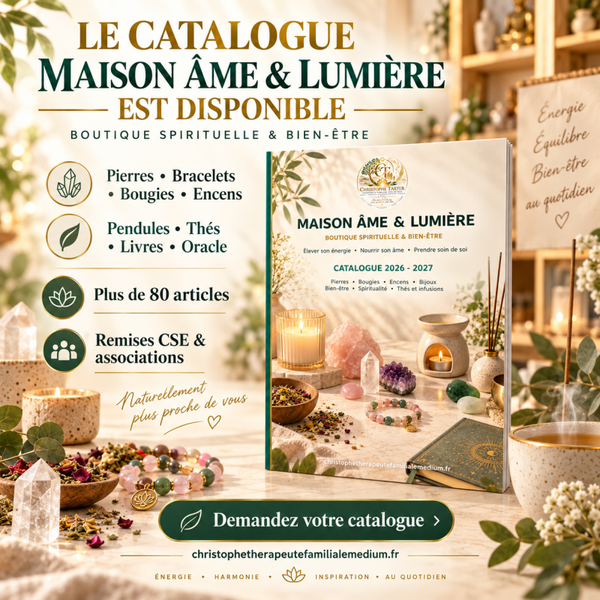 ✨ LE CATALOGUE MAISON ÂME & LUMIÈRE EST DISPONIBLE ✨