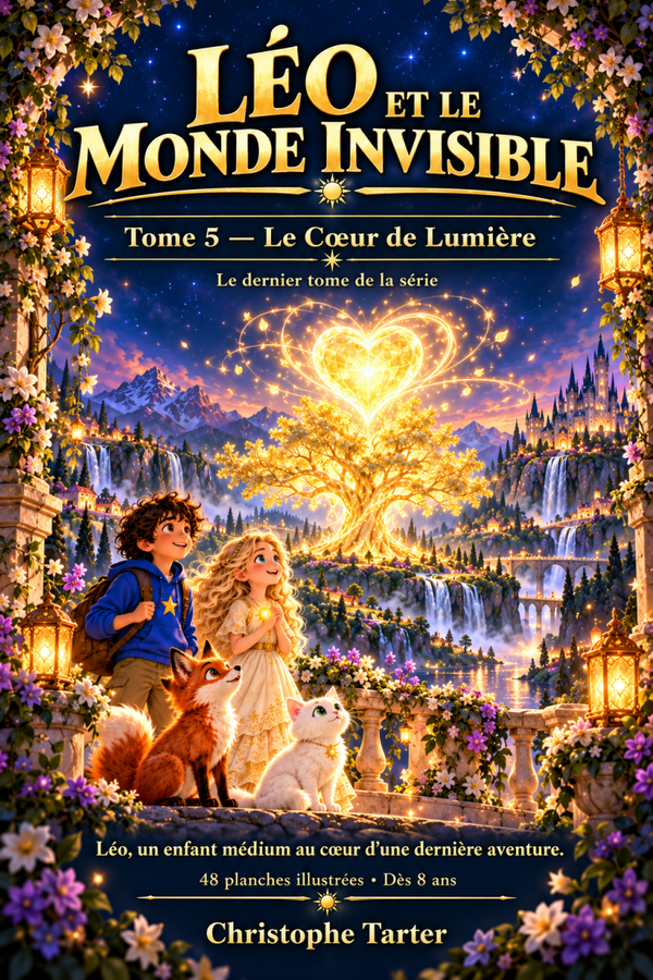 LÉO ET LE MONDE INVISIBLE Tome 5 · Le Cœur de Lumière